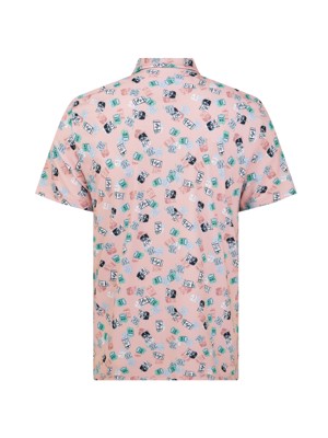 Original Penguin Mens Pete's Travel Tag Caddy Polo Shirt