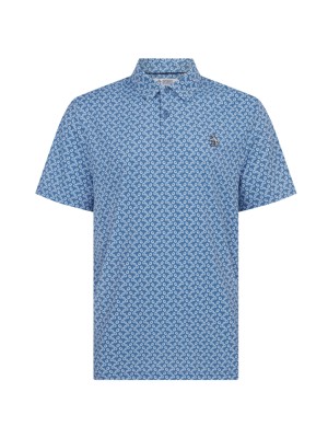 Original Penguin Mens All-Over Lifesaver Print Polo Shirt