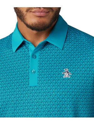 Original Penguin Mens Pete's Tee Time Polo Shirt - SALE