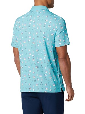 Original Penguin Mens Pete's Range Finder Novelty Polo Shirt