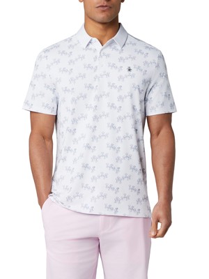 Original Penguin Mens Aerial Cocktail Novelty Polo Shirt