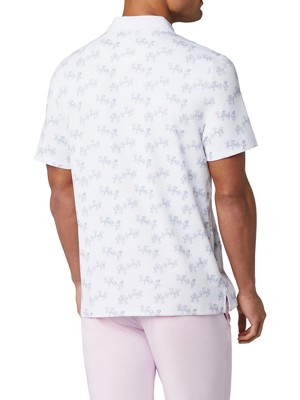 Original Penguin Mens Aerial Cocktail Novelty Polo Shirt