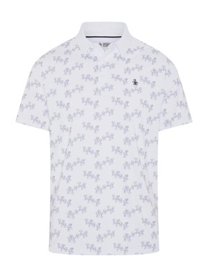 Original Penguin Mens Aerial Cocktail Novelty Polo Shirt