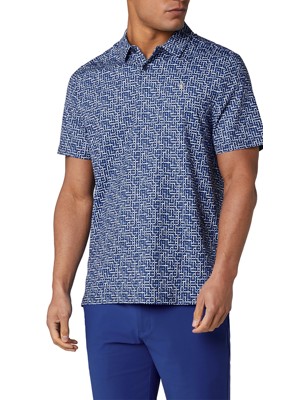 Original Penguin Mens Colour Theory Gingham Polo Shirt