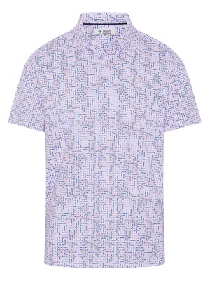 Original Penguin Mens Colour Theory Gingham Polo Shirt