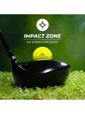 On Par Distance Max Yellow Golf Balls 12 Balls