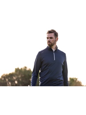Ping Mens Latham Quarter Zip SensorCool Pullover