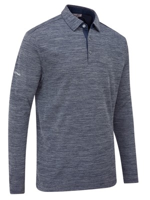 Ping Mens Creek Long Sleeve SensorCool Polo Shirt