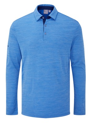 Ping Mens Creek Long Sleeve SensorCool Polo Shirt