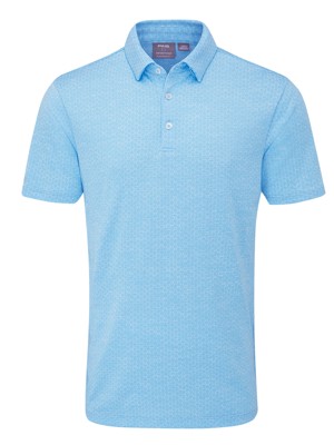 Ping Mens Rafe Jacquard Polo Shirt - SALE