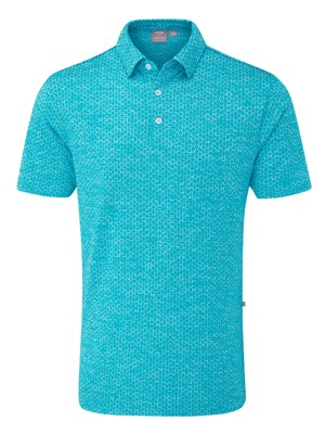 Ping Mens Rafe Jacquard Polo Shirt - SALE