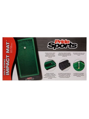 Pride Sports Golf Impact Mat - 8.25โ x 15โ
