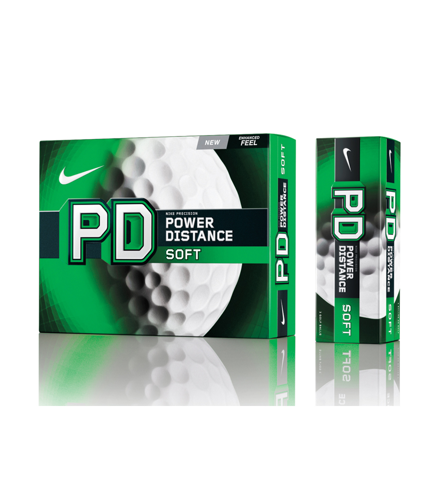 Nike Power Distance PD8 Soft Golf Balls (12 Balls)