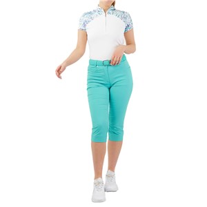 Pure Golf Ladies Spirit Cap Sleeve Polo Shirt - Fierce Fusion