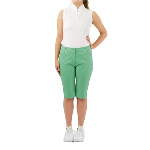 Pure Golf Ladies Trust Bermuda Shorts - Sage Green