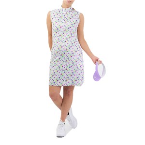 Pure Golf Ladies Miley Sleeveless Golf Dress - Ethereal Bouquet