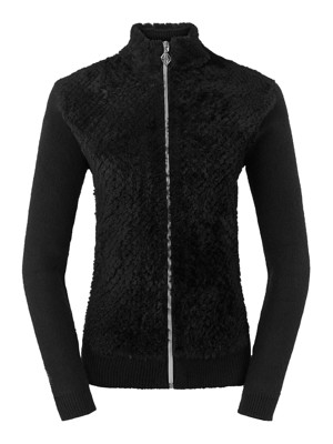 Pure Golf Ladies Ellisa Knitted Zipped Cardigan