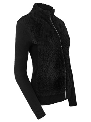 Pure Golf Ladies Ellisa Knitted Zipped Cardigan