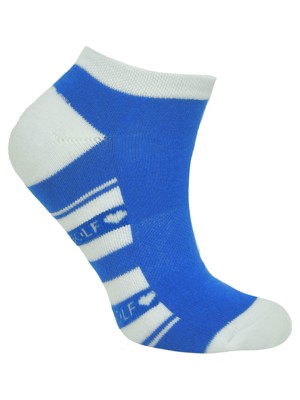 Pure Golf Ladies Trainer Socks (2 Pairs)
