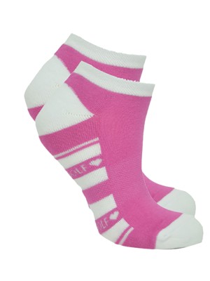 Pure Golf Ladies Trixie 3 Trainer Socks (2 Pairs)
