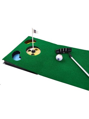 PGA Tour 6 Feet Putting Mat with Guide Ball and Putter