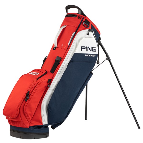 ping hoofer stand bag 36414 navy red white ex1
