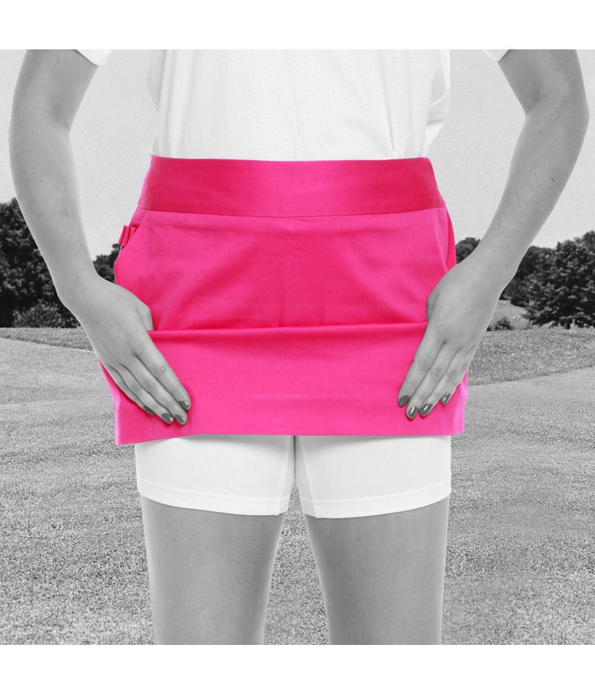 Royal And Awesome Ladies Pink Ticket Golf Skort