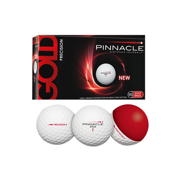 Pinnacle Gold Precision Golf Balls 15 Balls