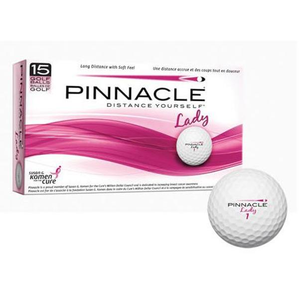 Pinnacle Gold White Golf Balls Ladies 15 Balls