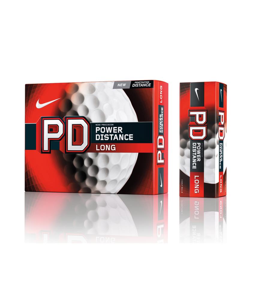 Nike Power Distance PD8 Long Golf Balls 12 Balls