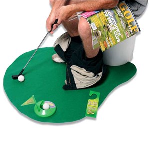 Mini Golf Potty Putter Set