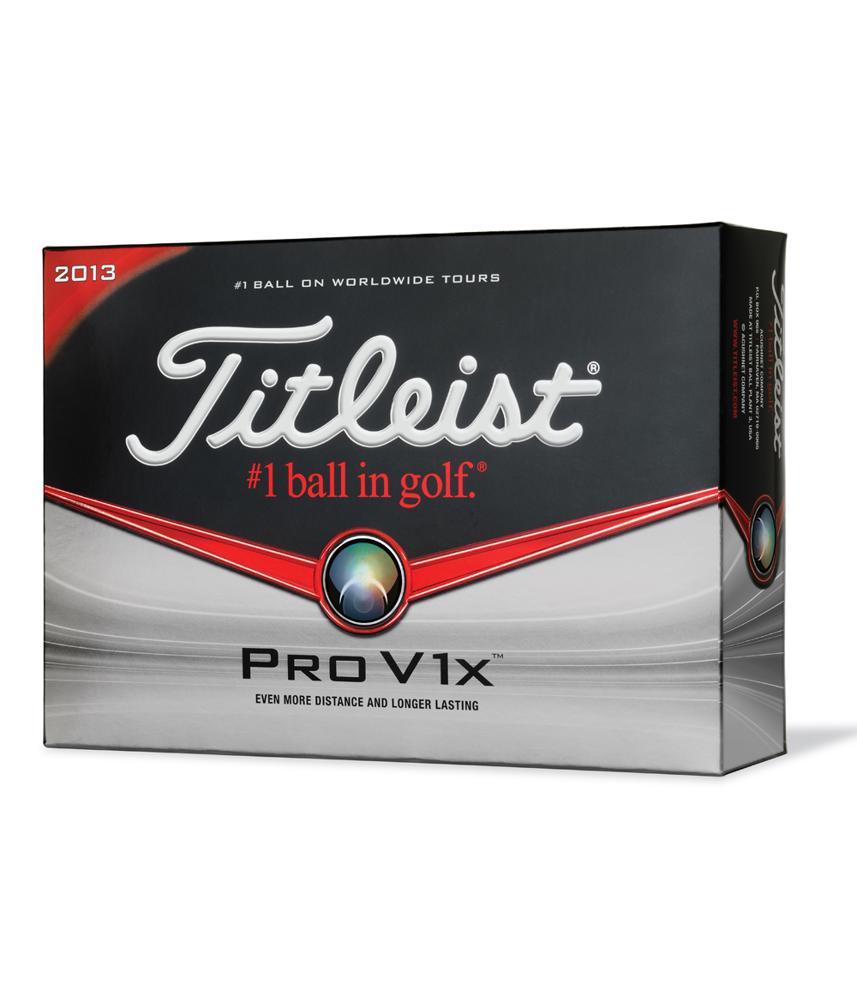 Titleist Personalised Pro V1x Golf Balls (12 Balls)
