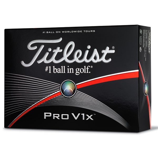 Titleist Pro V1x Golf Balls (12 Balls) - Personalised Buy 3 get 1 Free
