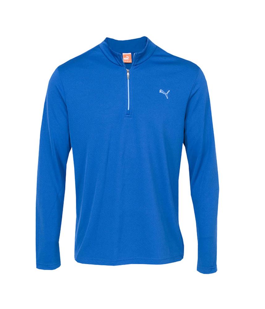 Puma Mens Long Sleeve Performance Polo Shirt