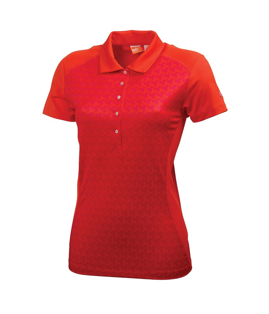 Puma Golf Ladies Mini Graphic Polo Shirt