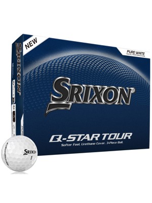 Srixon Q-Star Tour 6 Pure White Golf Balls (12 Balls)