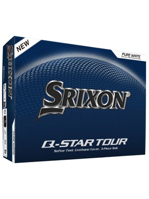 Srixon Q-Star Tour 6 Pure White Golf Balls (12 Balls)
