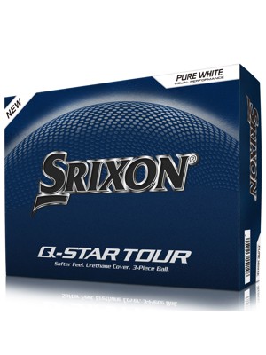 Srixon Q-Star Tour 6 Pure White Golf Balls (12 Balls)