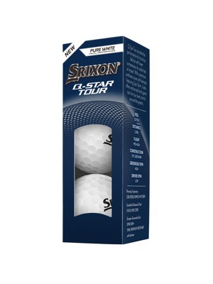 Srixon Q-Star Tour 6 Pure White Golf Balls (12 Balls)
