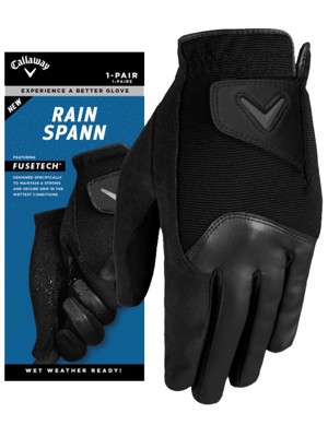 Callaway Mens Rain Spann Gloves (Pair)