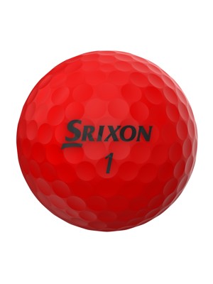 Srixon Soft Feel Brite Red Golf Balls (12 Balls)