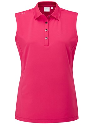 Ping Ladies Solene Sleeveless SensorCool Polo Shirt