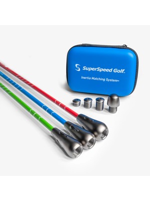 SuperSpeed Speed Sticks Pro & PRGR Launch Monitor Bundle