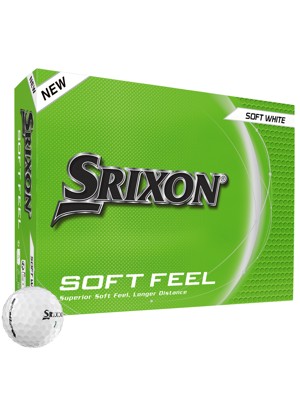 Srixon Soft Feel White Golf Balls (12 Balls)