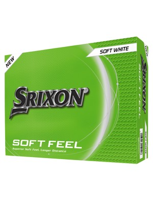 Srixon Soft Feel White Golf Balls (12 Balls)