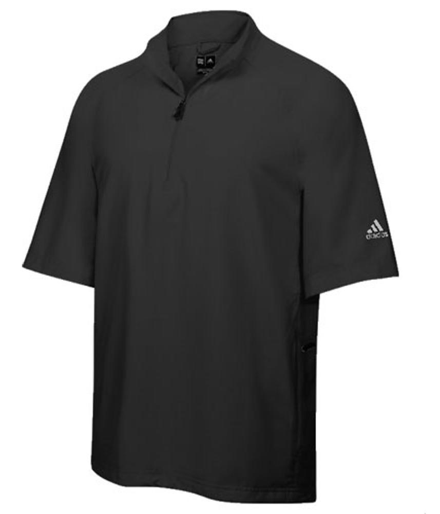 adidas ClimaProof Wind Half-Zip Short Sleeve Windshirt