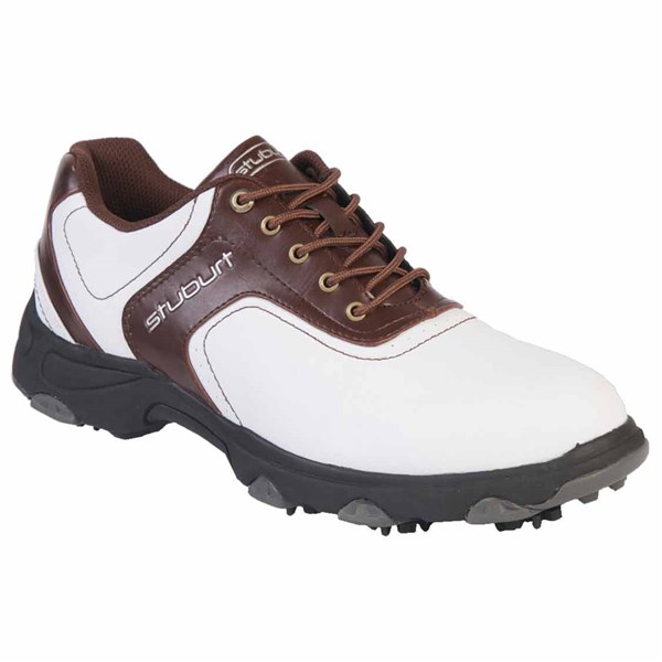Stuburt Mens Comfort XP Golf Shoes (White/Bomber) 