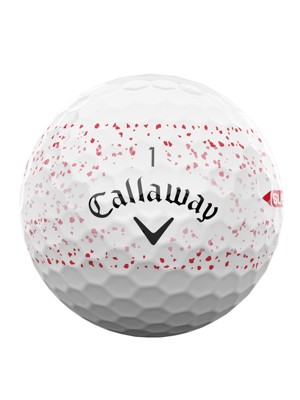 Callaway SuperSoft Splatter Red Golf Balls (12 Balls)