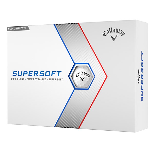 Logo Overrun - Callaway Supersoft Golf Balls (12 Balls) 2023
