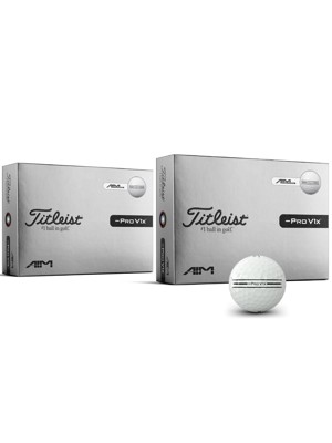 Titleist Pro V1x Left Dash AIM Enhanced Golf Balls (24 Balls)